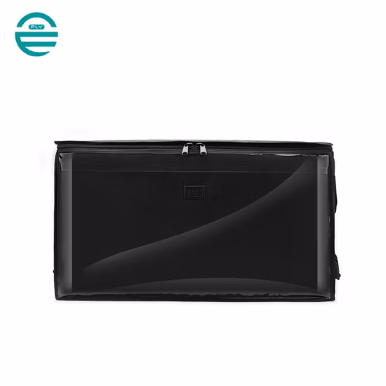 Double couche moto 500d PVC refroidisseur de glace étanche isolé papier d'aluminium livraison de nourriture sac à pizza sac de livraison de nourriture sac à dos sacs thermiques réutilisables pour le déjeuner