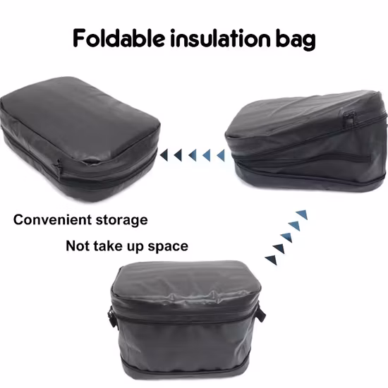 Sac isotherme de plage de vin isolé par glace de déjeuner de TPU de haute qualité pour le camping
