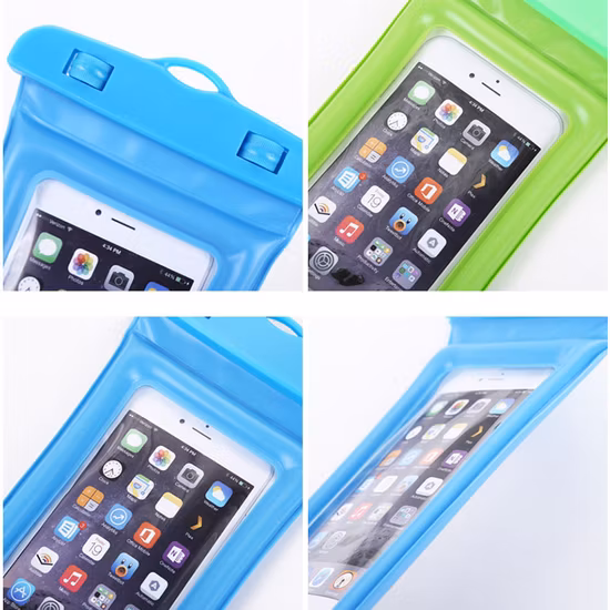 Pochette sèche de protection solide, étui de téléphone étanche, sac à dos pour natation, pêche, SPA, accessoires mobiles